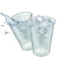 Copos Plástico Transparente (Agua/ Chá) 200ml-(Pack50)