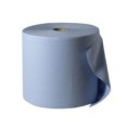  Rolo Papel Limpeza / Bobine Industrial Cleanspot (Eco Pasta) Folha Dupla Azul 23cm (300mts) 2 Rls (Rolo para Suporte HACCP)